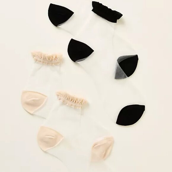 Anthropologie Accessories - Anthropologie Silky Socks (NEW 2-pairs)